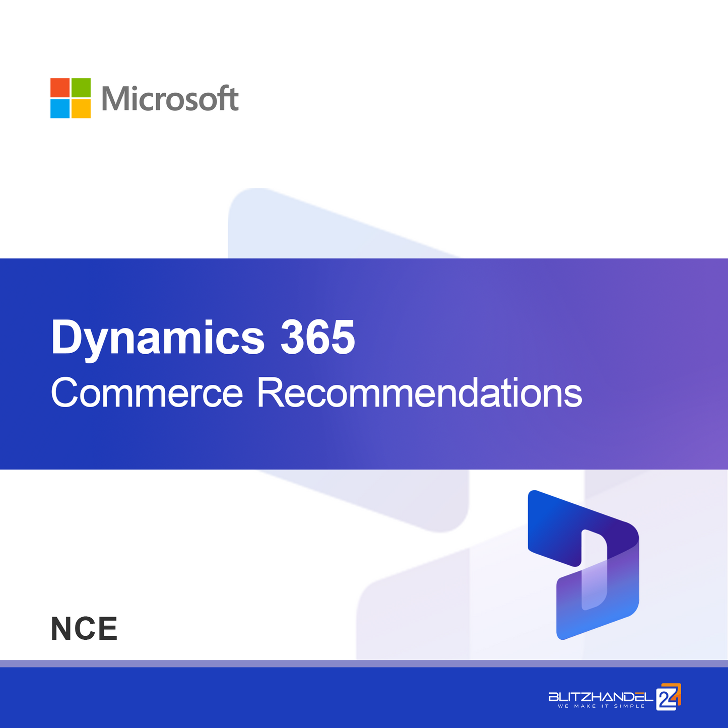 Recomendaciones de Dynamics 365 Commerce (NCE)