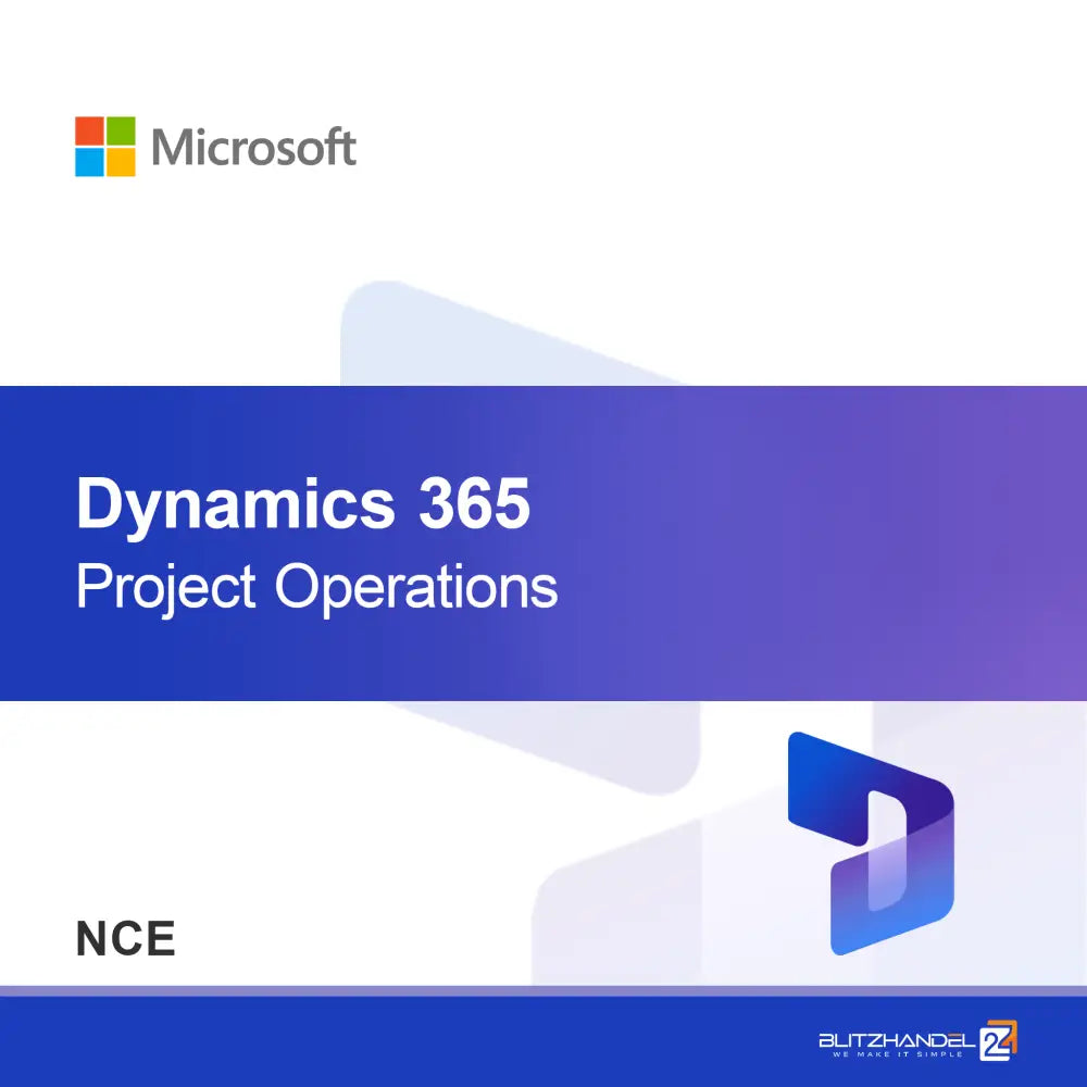 Dynamics 365 Project Operations Adjuntar (NCE)
