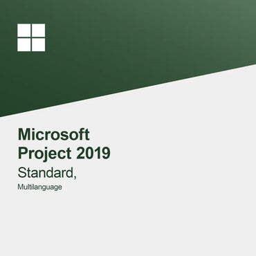 Microsoft Project 2019 Standard, Multilingüe