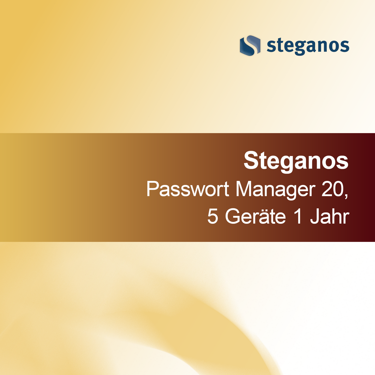 Steganos Passwort Manager 20, 5 dispositivos 1 año