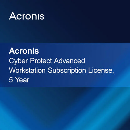 Licencia de suscripción Acronis Cyber Protect Advanced Workstation, 5 años