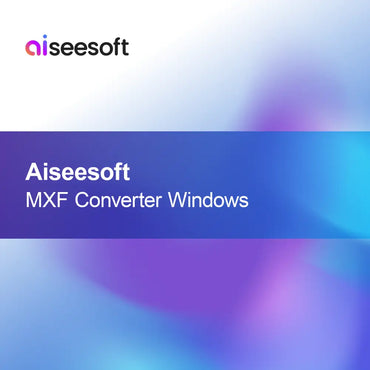 Aiseesoft Convertidor MXF