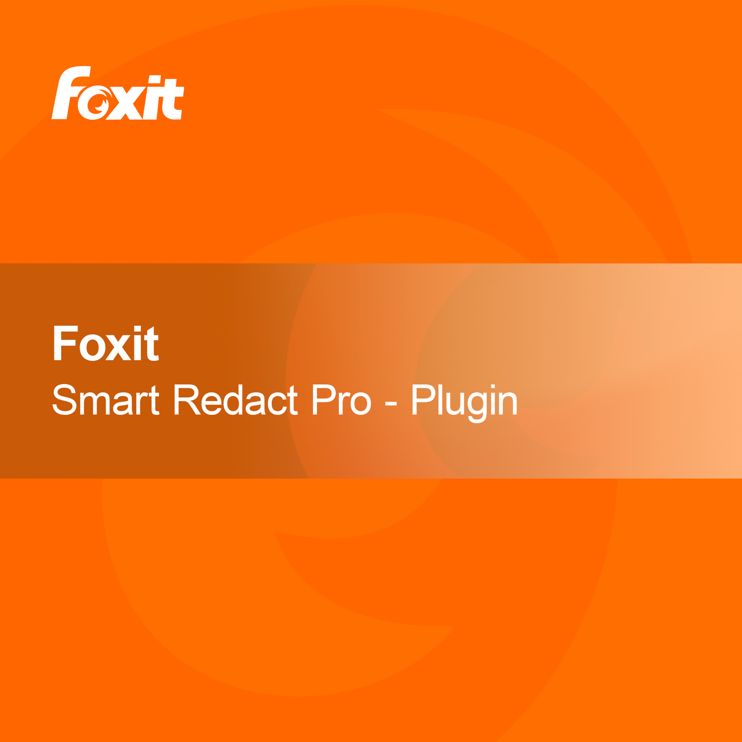 Foxit Smart Redact Pro - Complemento