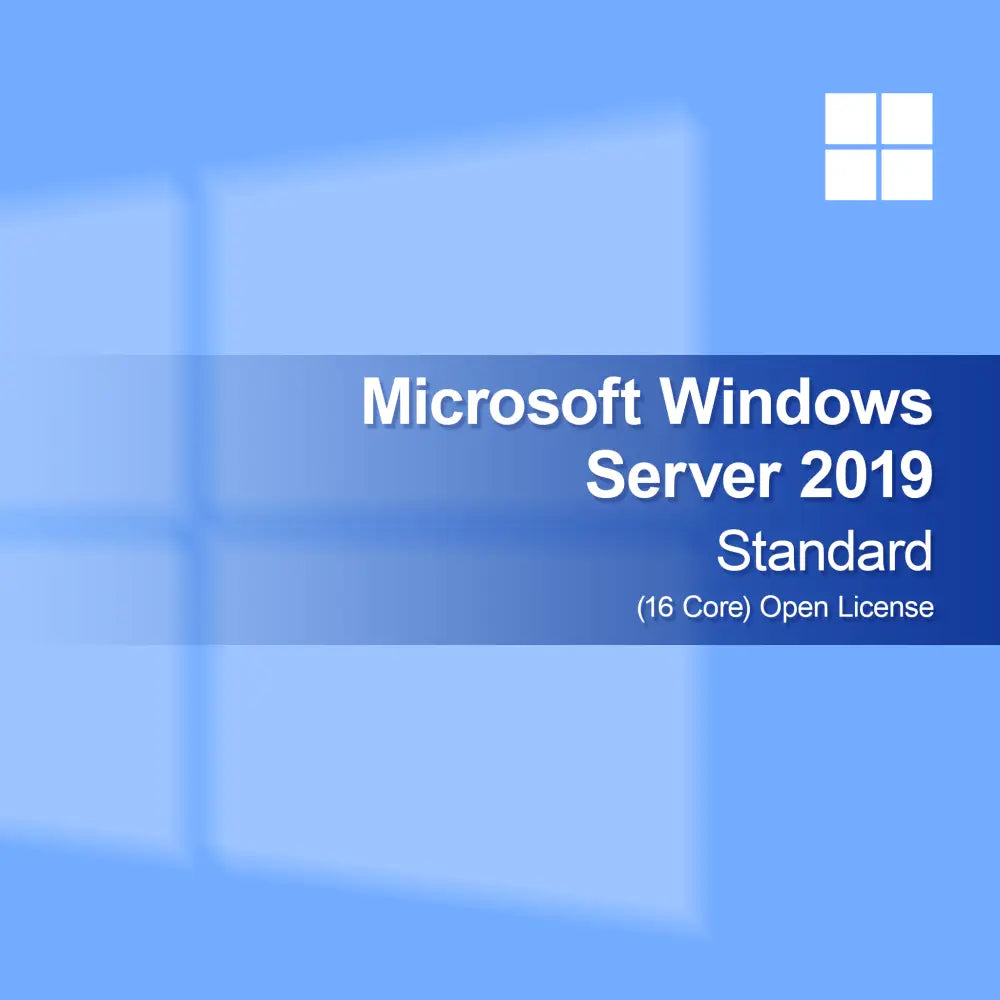 Microsoft Windows Server 2019 Standard (16 Core) Licencia Abierta