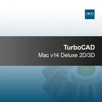 TurboCAD Mac v14 Deluxe 2D/3D